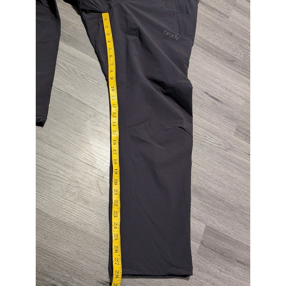 NWT Brady Men's Onyx Black Durable Comfort Utility Pant Size Large - Picture 8 of 9